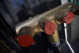 Red Valve Water Meter