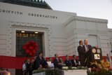 Political Leaders Address a Crowd