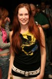 Red-Haired Woman Rocks Urban Style