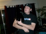Man and his Feline Companion