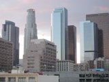 Towering Cityscape at Dawn