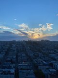 Golden Glow over the San Francisco Skyline