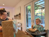 Morning Moments in the Dining Room