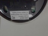 Aircraft Equipment Label Close-up View