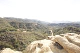Cliffside View of Majestic Mountain