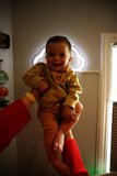 Wesley's Joyful Moment
