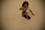 Skateboarding on Snow