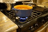 A Delicious Stew Simmering on the Cooktop