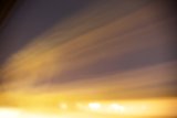 Blurred street light at night