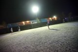 Nighttime Soccer Match Under the Stars