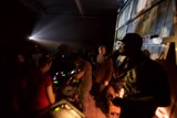 Nightclub Crowd Enjoys Dubstep Beats