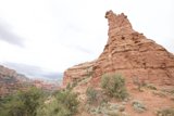 Towering Formation in the Desert