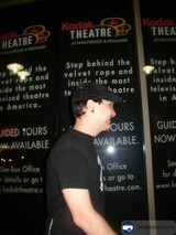 Kodak Theatre and the Man in the T-Shirt