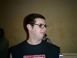 Portrait of Dave B in Glasses and Black Shirt