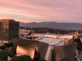 The Walt Disney Concert Hall in the Cityscape