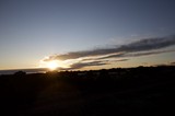 Dramatic Sunset Over Santa Fe Landscape