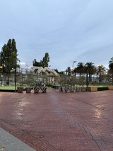 Overcast Evening at Urban Park Sports Complex