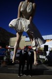 Elegant Statue in Formal Wear