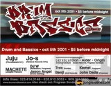 Drum and Bass Night Flyer