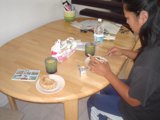 Dining at the Plywood Table