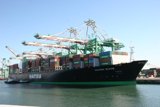 The Mighty Ship with Many Cranes