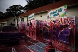Vibrant Graffiti Automobile