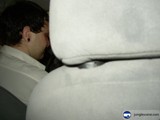 A Man in the Back Seat