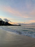 Serene Sunset at Waikiki Beach