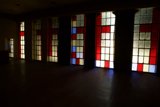 Colorful Windows in a Bright Room