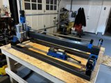 Industrial Machine in a Garage Workshop