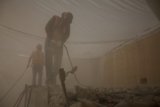 Working Hard in the Dusty Outdoors