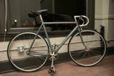 Window Leaning Bicycle