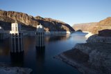The Majestic Hoover Dam in the Desert