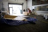 Blue Tarp Room