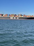 Container Ship on San Francisco Bay