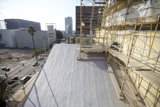 Rising Up: Towering Construction Site in the Heart of the City