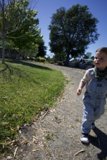 Young Explorer on the Trail