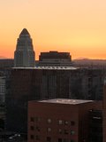 Sunset over the Metropolis