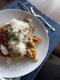 Cheesy Meat Pasta Delight