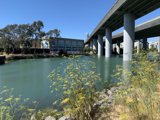 Under the overpass
