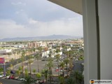City View from Hotel Window