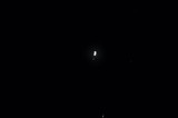 Solitary Light in the Vast Darkness of Night