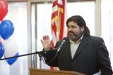 Man in Suit Gives Inspiring Speech