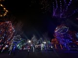 Glowing Winter Wonderland at Santa Fe Plaza