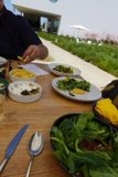 Dining al fresco with delicious tableware