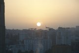 Sunset Over the Urban Jungle