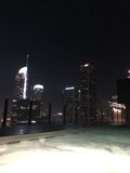 City Lights from Rooftop Pool
