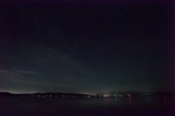 Starlit Night Sky Over Lake Tahoe Shores