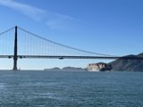 Sailing Under the Iconic Golden Gate Bridge
