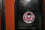 Emblematic Sticker on Train Door